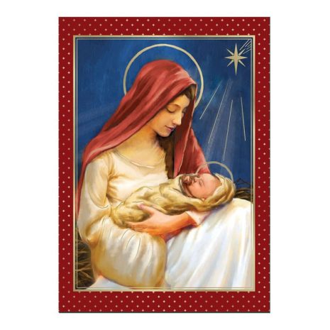 Mother and Child Christmas Card #246 Cover
