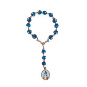 Blue Infant of Prague Chaplet