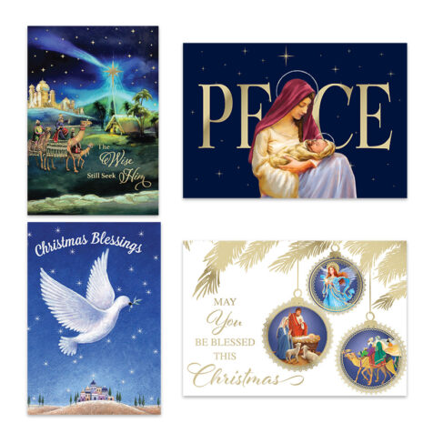 4 Christmas cards images