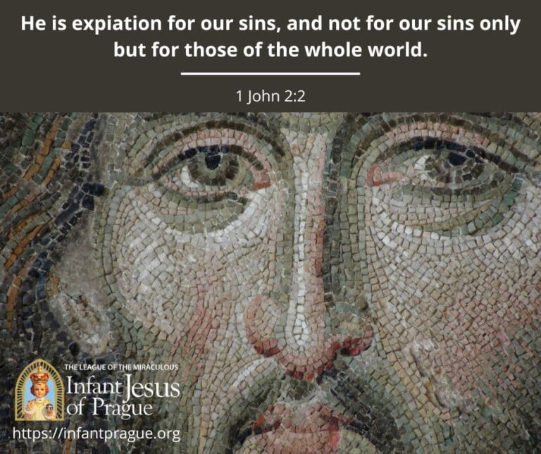 Mosaic images of Jesus' face close up