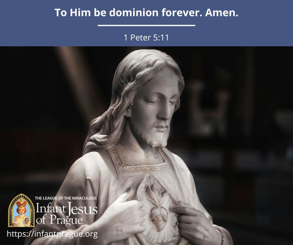 Infant of Prague Daily Scripture