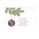 Christmas message on #244 Christmas card
